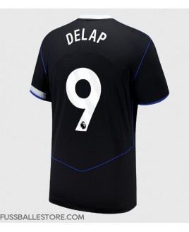Günstige Chelsea Liam Delap #9 3rd trikot 2025-26 Kurzarm